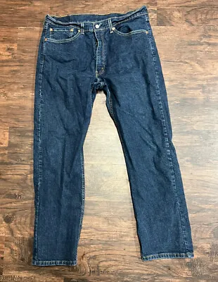 LEVIS Jeans Men’s Sz 36 X 30 505 BLUE JEANS Work Casual Cowboy Farm • $14.22