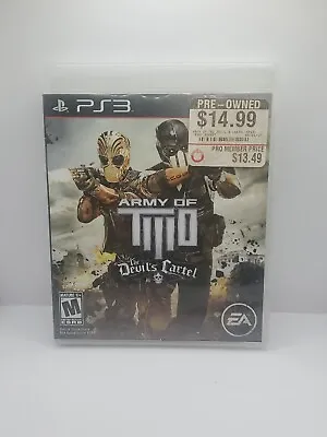 $7.99 • Buy Army Of Two: The Devil's Cartel PlayStation 3 PS3 NO Manual