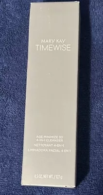 Mary Kay Timewise Age Minimize 3D 4-In-1 Cleanser Combination To Oily-4.5 Oz • $21