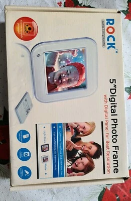 $40 • Buy Digital Photo Frame Calendar/Clock/Alarm Function. ROCK Brand