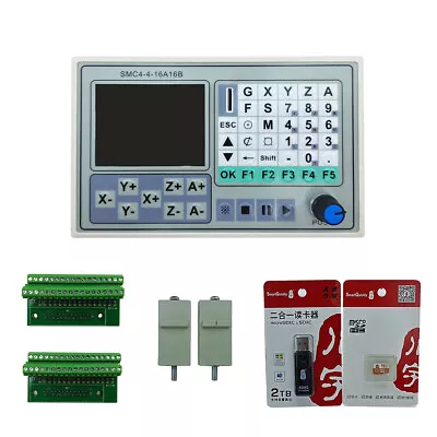 SMC4-4-16A16B CNC 4 Axis Offline Controller Motion Control Board 50KHZ • $182