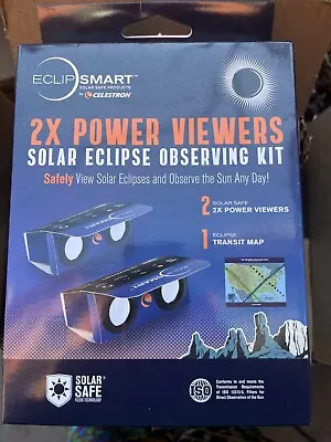Celestron- Eclipsmart 2x Power Viewers Pack Of 2 • $45