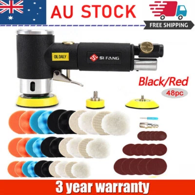 48Pcs/Set New Orbit Air Sander Mini Pneumatic Polihsing Machine For Car Grinding • $60.99