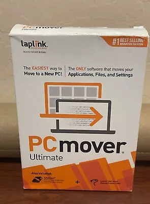 Laplink PCmover Ultimate With High Speed Ethernet Cable  • $30