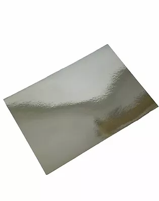 Silver Mirror (mirri) A4 Foil Crafting Card 260 Gsm *** Freepost *** • £7.99