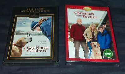 $50 • Buy A Dog Named Christmas + Christmas With Tucker DVD Lot = Both NEW SEALED