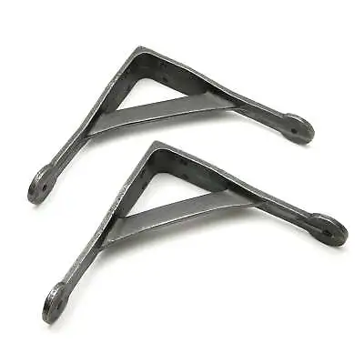 Pair Of Antique Cast Iron Gallows Shelf Brackets  • £18.95