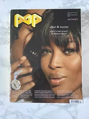 Pop Magazine Issue 34 Spring/Summer 2016 A$AP Rocky & Naomi • £9.99