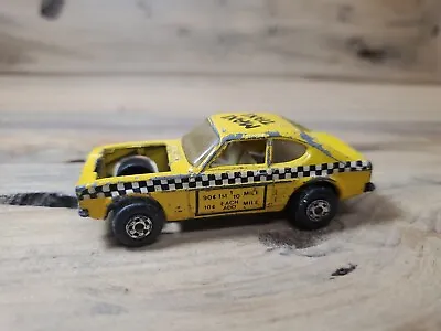 Vintage 1972 Matchbox Lesney #72 - MAXI TAXI -  Superfast Rolamatic S609 • $10