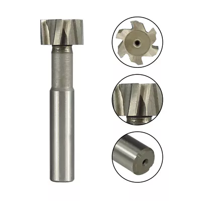 HSS M2 T Slot Milling Cutter End Mill 8mm To 32mm CNC Router Bit Metal Cutting • £9.04