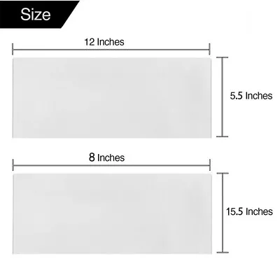 Clean Look Magnetic Vent Cover 14pcs Extra Thick 8x15 5in Pure White Surface • $9.14
