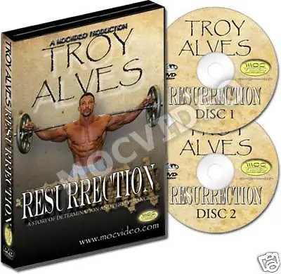 TROY ALVES Resurrection Dvd - Mr Olympia - Bodybuilding IFBB NPC Arizona Muscle! • $14.99