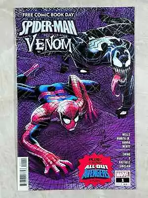 Spider-man Venom #1 2022 Marvel Comics Free Comic Book Day  • $3.99