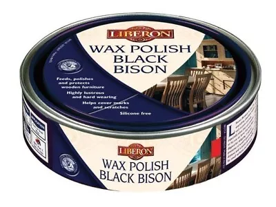 Liberon Wax Polish Black Bison Dark Oak 150ml • £11.19