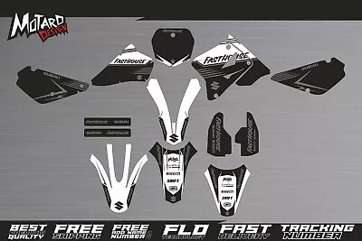 $159.90 • Buy Suzuki Graphics Kit RM 85 2001 2002 2003 2004 2005 2006 2007 2008 2019 2020 MX