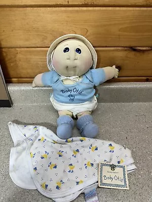 Cabbage Patch Kids Soft Sculpture 1987 Baby Otis Nursery Edition NB Size • $200