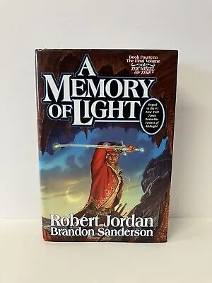 SIGNED Wheel Of Time Series A Memory Of Light By Robert Jordan BCE VERY GOOD • $44.99