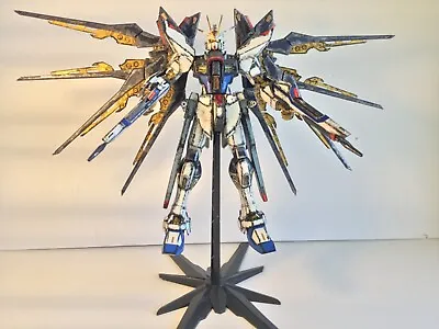 Used Gundam Built Weathered And Painted Master Grade Strike Freedom Gundam • $80