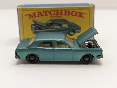 Lesney Matchbox No 53 Ford Zodiac Sedan Near Mint Boxed • $45