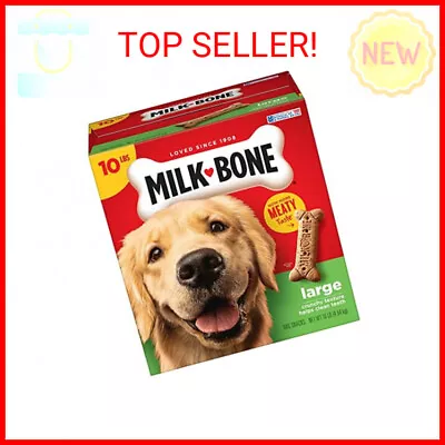 Milk-Bone Original Dog Treats Biscuits For Large Dogs 10 Pounds • $21.99