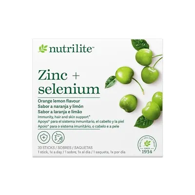 Zinc Selenium Nutrilite Organic Immune System Healthy Hair Skin On The Go Powder • £18.59