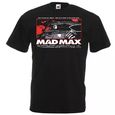 MAD MAX 1 Movie Poster T Shirt Black All Sizes • $19