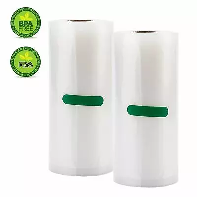 £8.99 • Buy Textured Vacuum Vac Sealer Rolls 20-28cm X 6m-sous Vide Food Saver Storage Bags