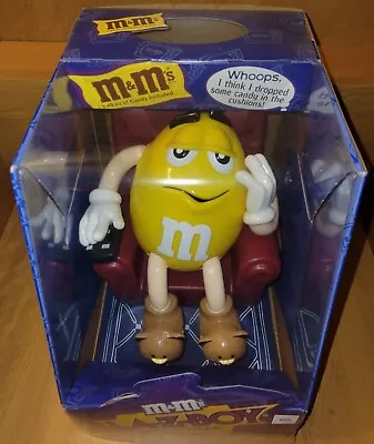 M&M's Yellow LA-Z-BOY Recliner Candy Dispenser In Original Box • $17.99