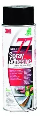 $29.99 • Buy 3M 97956 Super 77 Multi-Purpose Spray Adhesive – Low VOC 25%, 18 Oz.