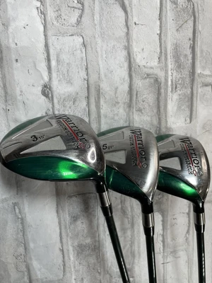 $57 • Buy Warrior Long Drive 3, 5 & 7 Fairway Wood Set 15,21,24° Regular Graphite Mens RH