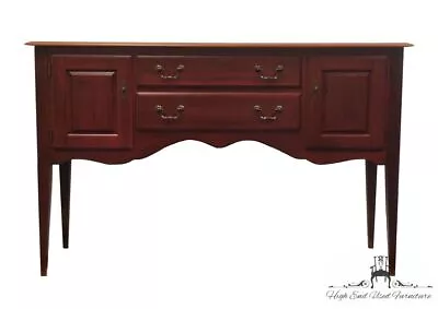 S. BENT BROS. Solid Cherry Shabby Chic Farmhouse Style 60  Buffet Sideboard • $1149.99