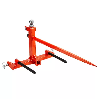 VEVOR 49  Hay Spear Bale Spears Skid 3-Point Hitch Tractor Attachment 1600lbs • $187.99