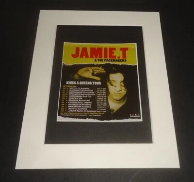 £9.50 • Buy JAMIE T 2009 Tour-mounted Original Advert