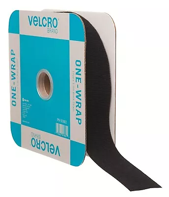 VELCRO Brand ONE-WRAP Double Sided Roll | 45 Ft X 1-1/2 In | Cut To Length Strap • $26.48