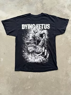 Dying Fetus T-Shirt Size L METAL BAND HARDCORE • $70