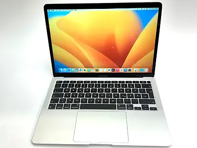 Apple Macbook Air M1 13  A2337 / 8GB RAM / 256GB SSD / Sonoma /UK Silver Grade A • £595