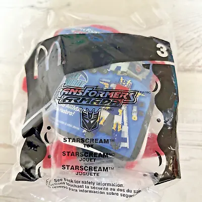 2002 Mcdonalds Happy Meal Toy Transformers Armada Starscream #3 • $5.99