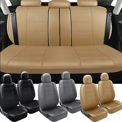 Faux Leather Full Set Car 5 Seat Covers For Infiniti Fx35 Fx45 M35 G35 Ex35 G37 • $39.87