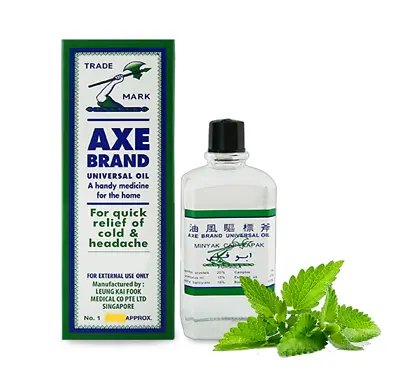 Axe Brand Universal Natural Pain Relief Singapore Medicated Oil  3ML & 14ML • £3.99