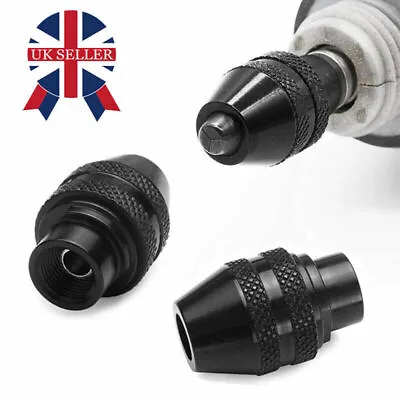 £3.89 • Buy 0.4-3.2mm Multi Chuck Quick Change Adapter Drill Bit For Dremel Rotary Tool Kits