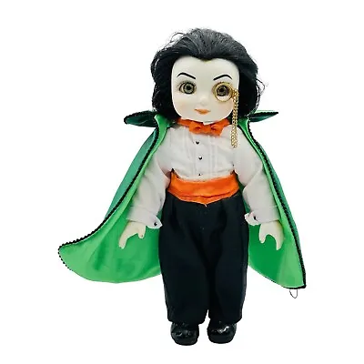 Marie Osmond Halloween Doll Terri Beau Bitty Belle Vampire Web Black 9'' • $49.95