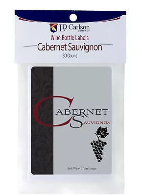 Cabernet Sauvignon Wine Labels 30/Pack Varietal Collection • $10.48