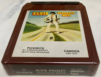 ELVIS PRESLEY    SEPARATE WAYS    Stereo 8-Track Tape  New  SEALED  RARE • $11.95