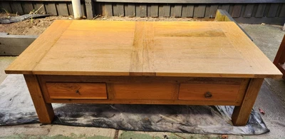 $80 • Buy Wooden Extendable Coffee Table With Drawers