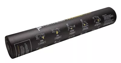 Fortress Trainer Round Foam Roller (90 X 15cm) -15 Physio Exercise Printed On It • $89.95