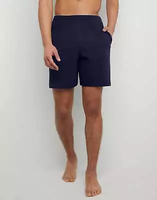 Hanes Shorts Pockets Essentials Mens Cotton Sports Midweight 7.5 Inseam Sz S-3XL • $10