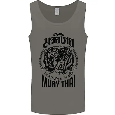 Muay Thai Fighter Warrior MMA Martial Arts Mens Vest Tank Top • £10.49