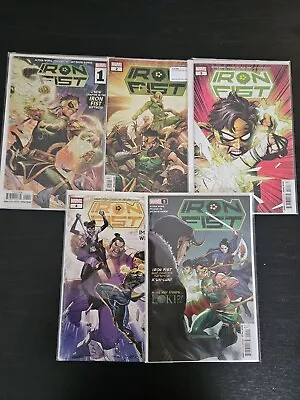 Marvel Iron Fist 1-5 (2022) Full Set Bag And Boarded • $30