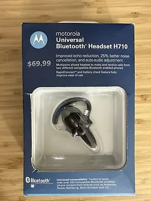 Motorola H710 Universal Bluetooth Headset Flip BOOM Wireless Earpiece Earphone • $269.95