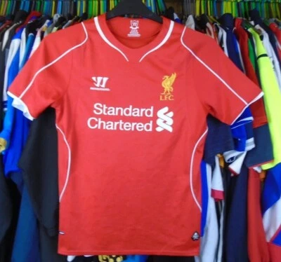 £8.44 • Buy Liverpool 2014-2015 Home Warrior Football Soccer Shirt Jersey Boys 12-13 Years